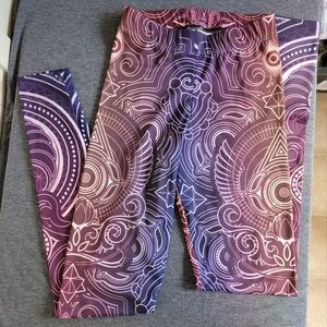 Threyda Mugwort Purple Sublimation Leggings